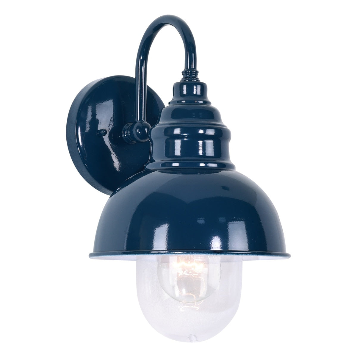 Lighting Insprirations Parkway Small Outdoor Wall Light French Blue
