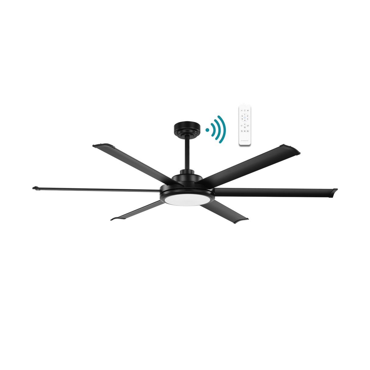 Martec Albatross II DC 72″ Smart Ceiling Fan With WIFI Remote Control With LED light