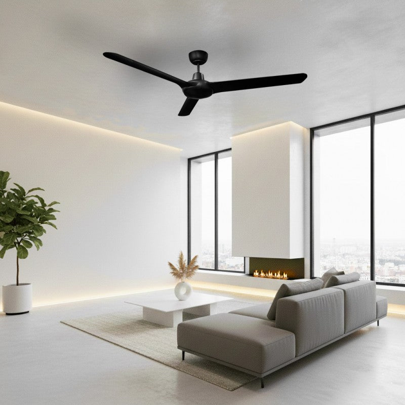 Ventair Spyda 1570mm DC Ceiling Fan SPYDC1573BL
