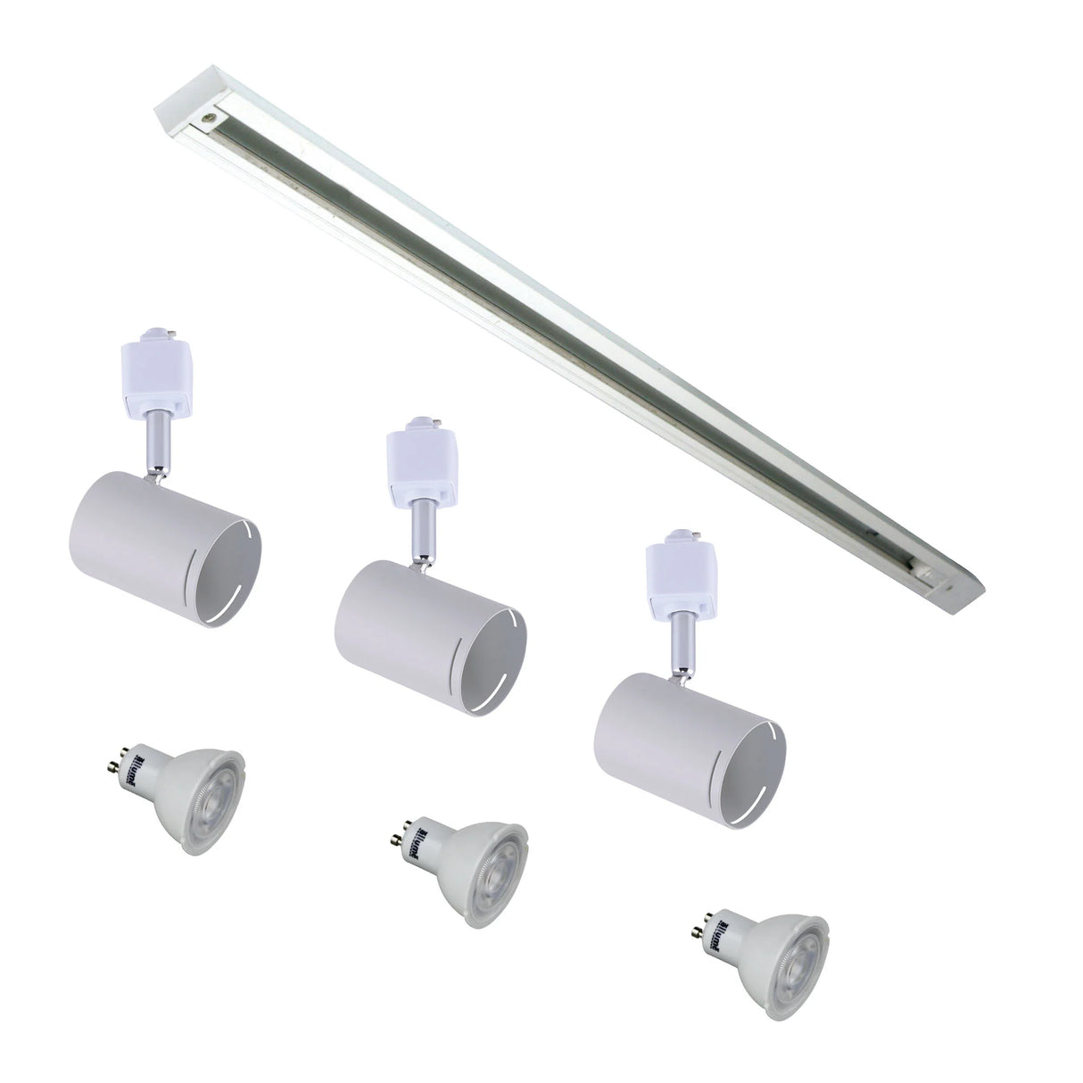 Oriel Lighting Baril 3 Track 3 Light White