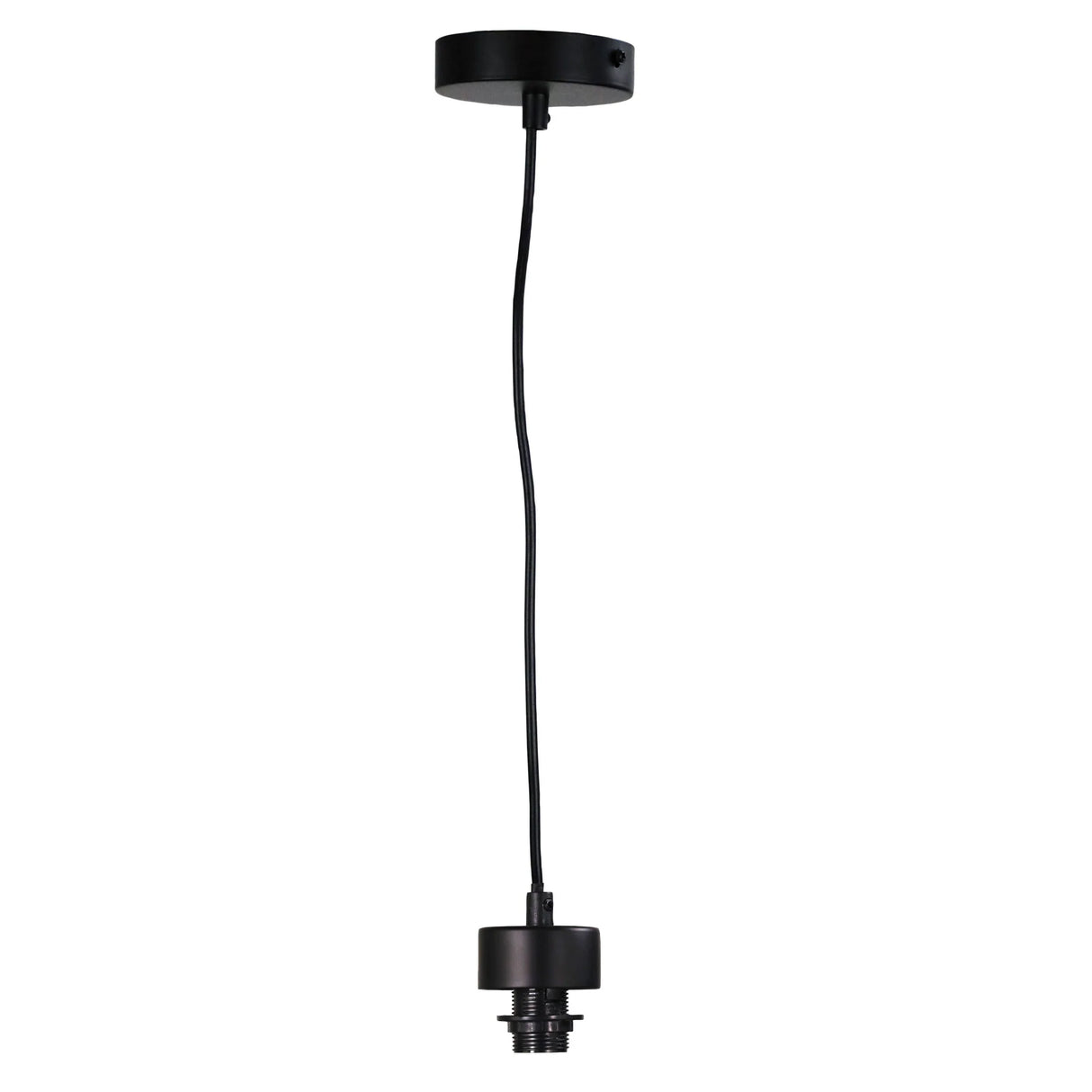 Oriel Lighting Parti 180cm E14 Suspension Kit Black