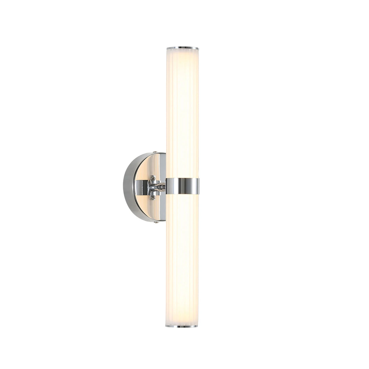Oriel Sassy Ribbed TriColour LED Wall Light