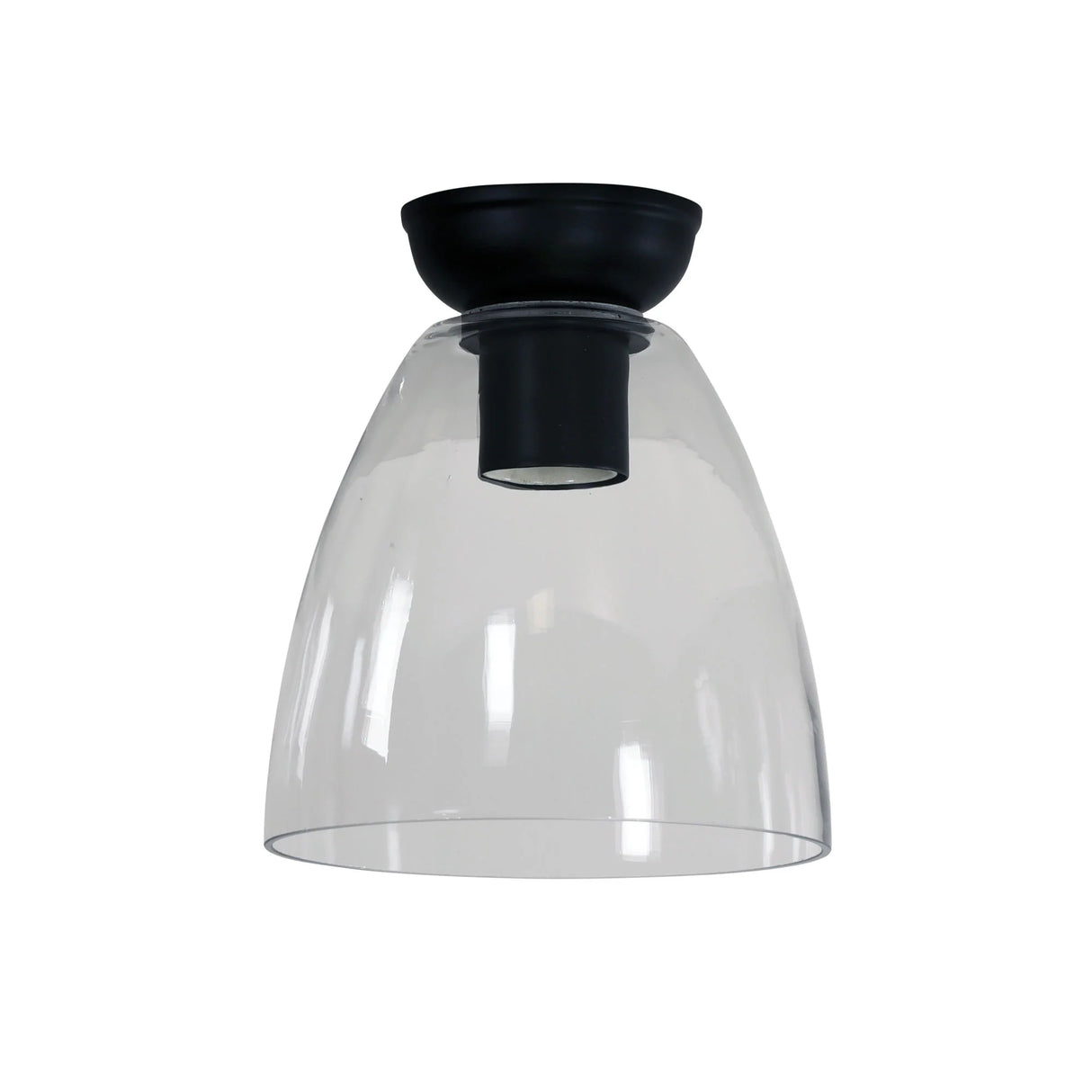 Oriel Warwick DIY Black Clear Glass