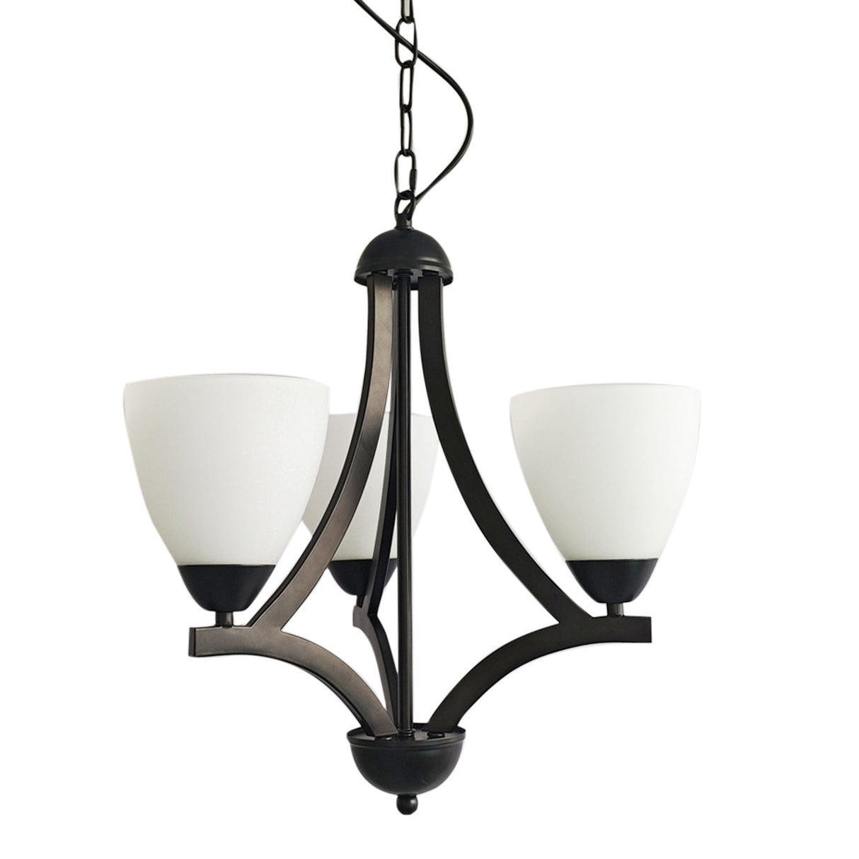 Oriel Roxby 3 Pendant Traditional Metal Chandelier