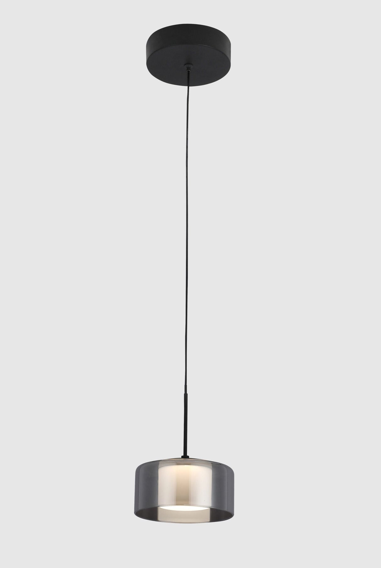 PHL6202-1/BK Taupo 1 Light Pendant