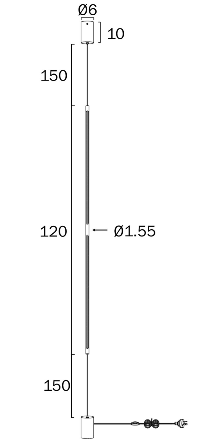 Telbix Brava Led Floor Lamp