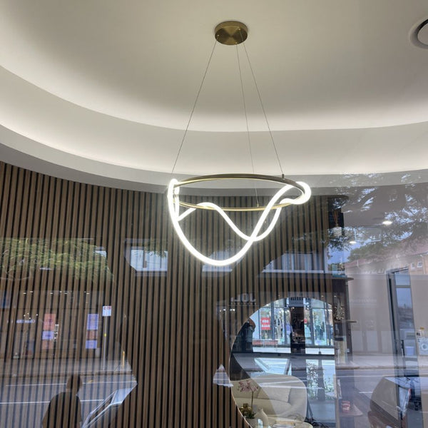 V&M LUX Rope Light LED Satin Brass