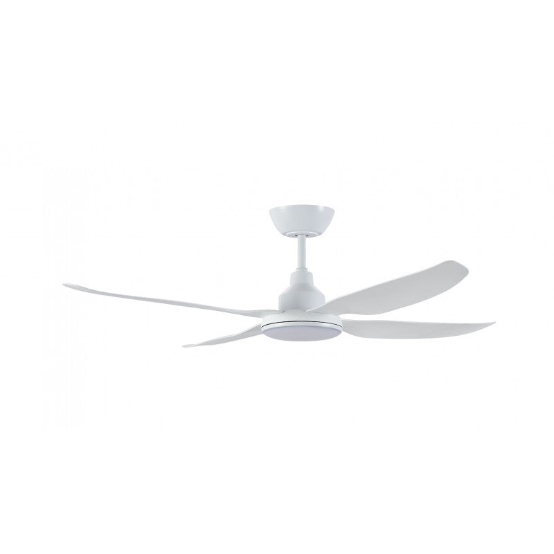 Ventair Alaska 1200mm DC Ceiling Fan With Light ALA1204WH-L