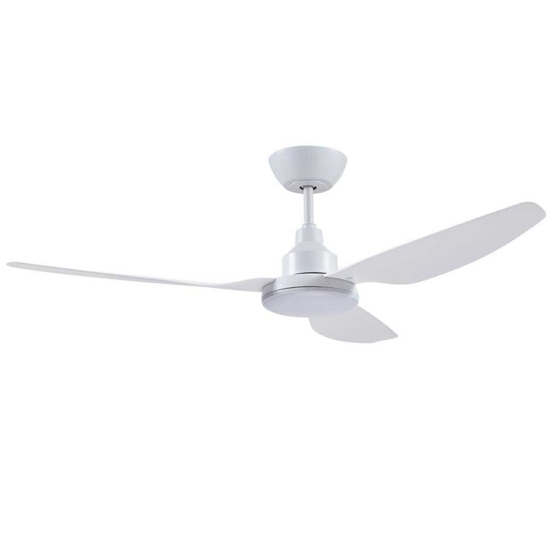 Ventair Glacier 1300mm Dc Ceiling Fan With Light GLA1303WH-L