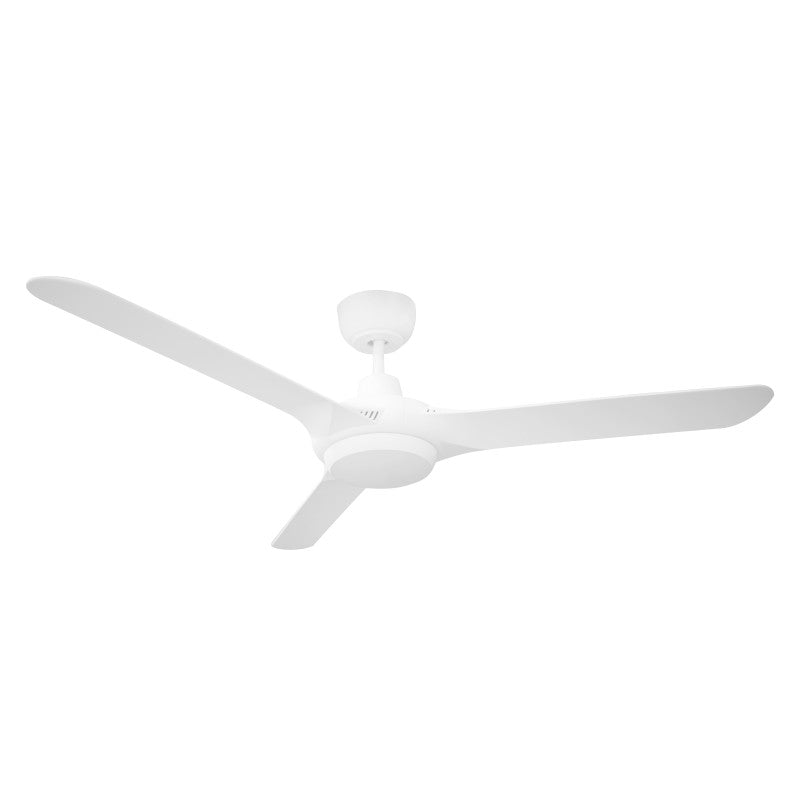 Ventair Spyda 1400mm DC Ceiling Fan With LIght SPYDC1423WH-L