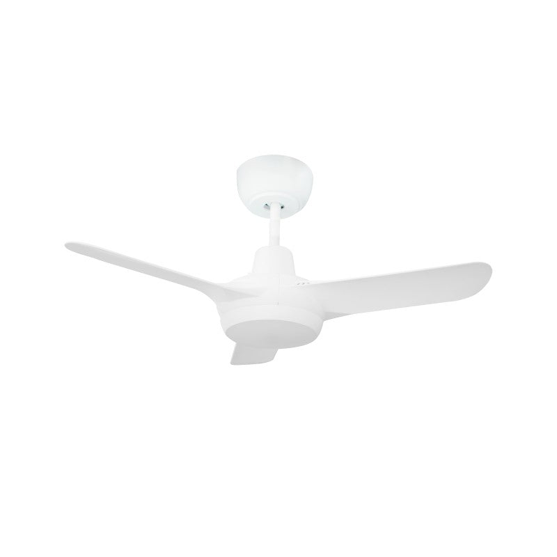 Ventair Spyda 900mm DC Ceiling Fan With Light SPYDC903WH-L