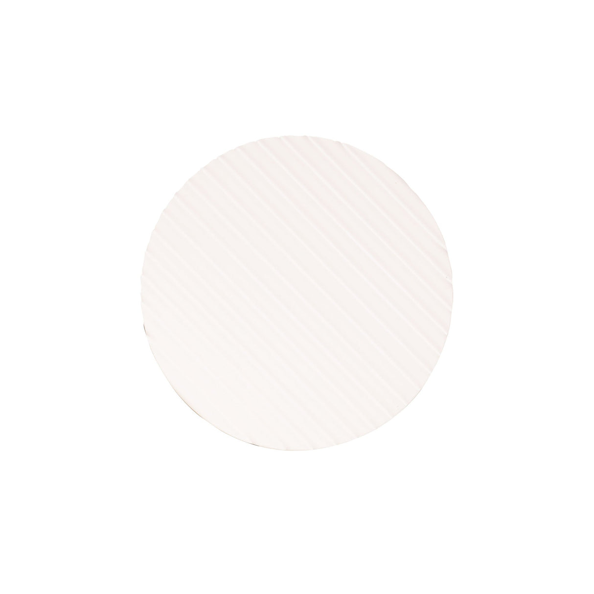 Oriel Dot.20 Scalloped Plaster Tri-Colour LED Wall Light