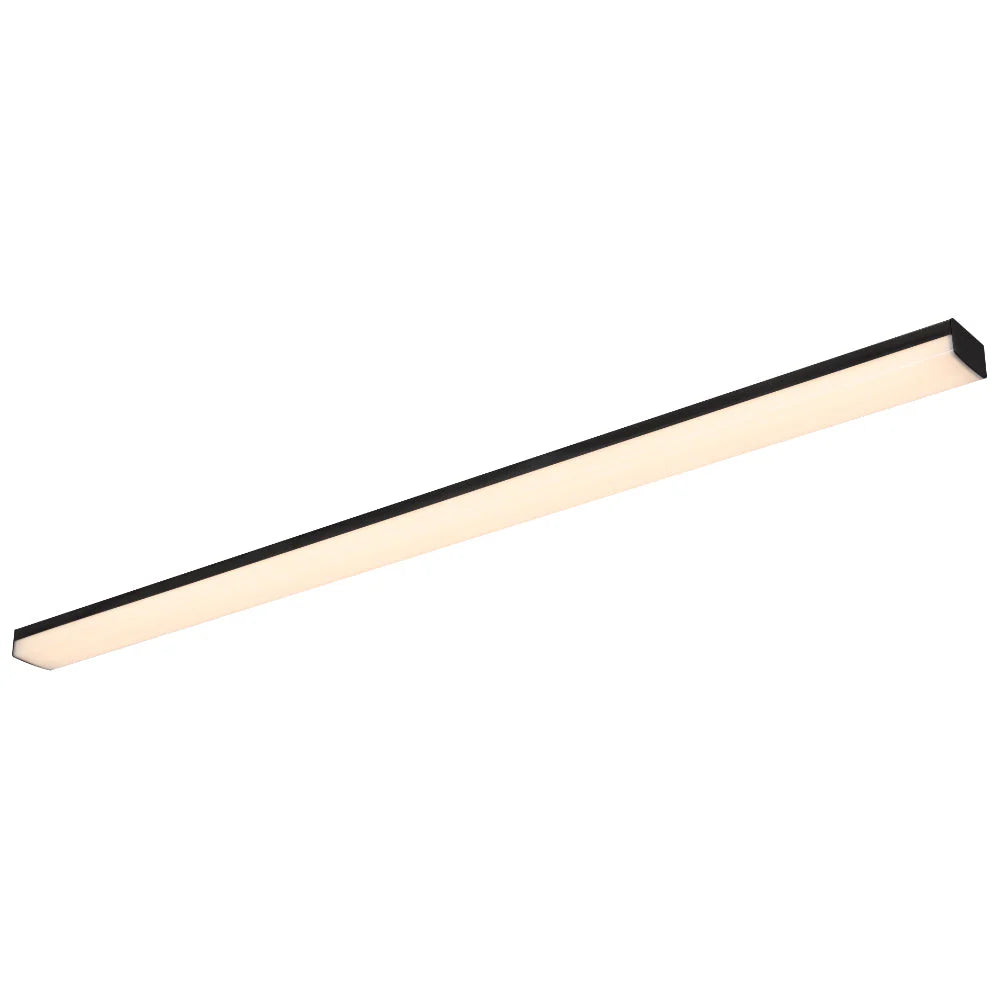 Sleek and minimalist, the Telbix ANKA 120 cm LED batten mounts flush to white ceilings. Its satin polycarbonate finish and integrated LED offer uniform lighting—ideal for modern hallways, kitchens, and workspaces.