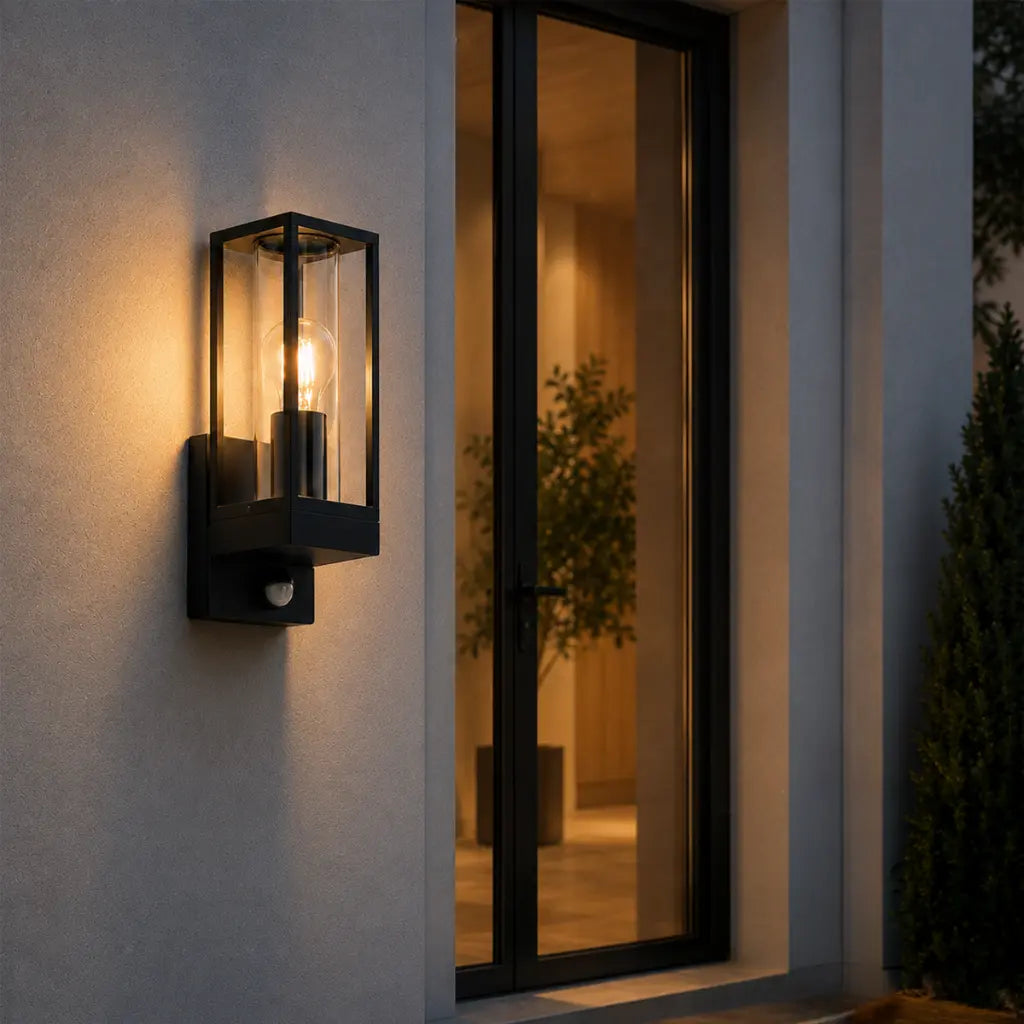 Telbix Belmin Exterior Sensor Wall Light