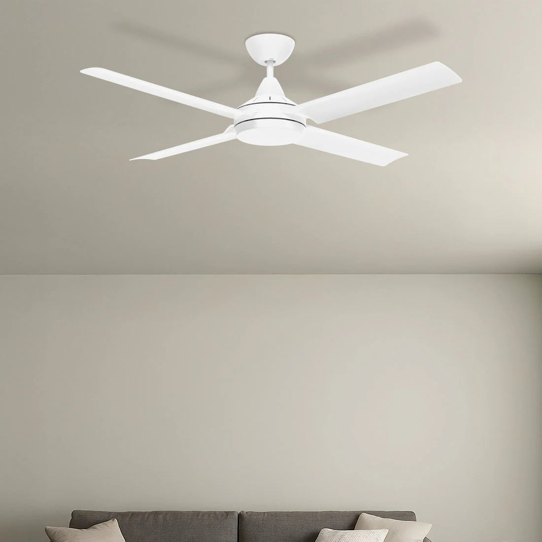 Brilliant 52” AC White Cairns Ceiling Fan