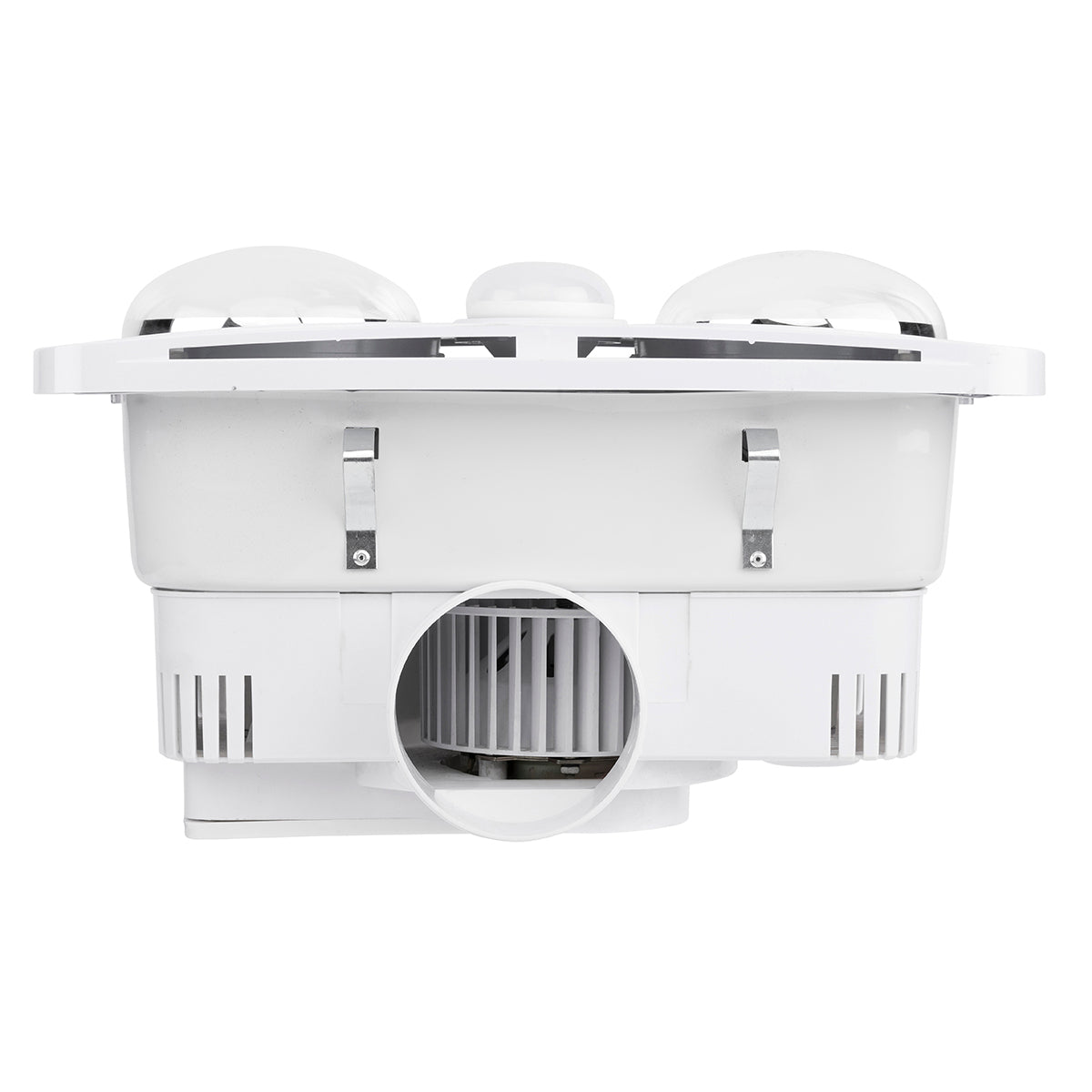 Brilliant Newton 2+1 Light 3-In-1 Bathroom Mate - White