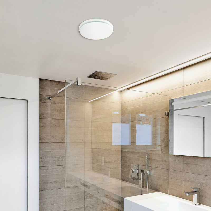 Brilliant White Blizzard DC 270mm Exhaust Fan