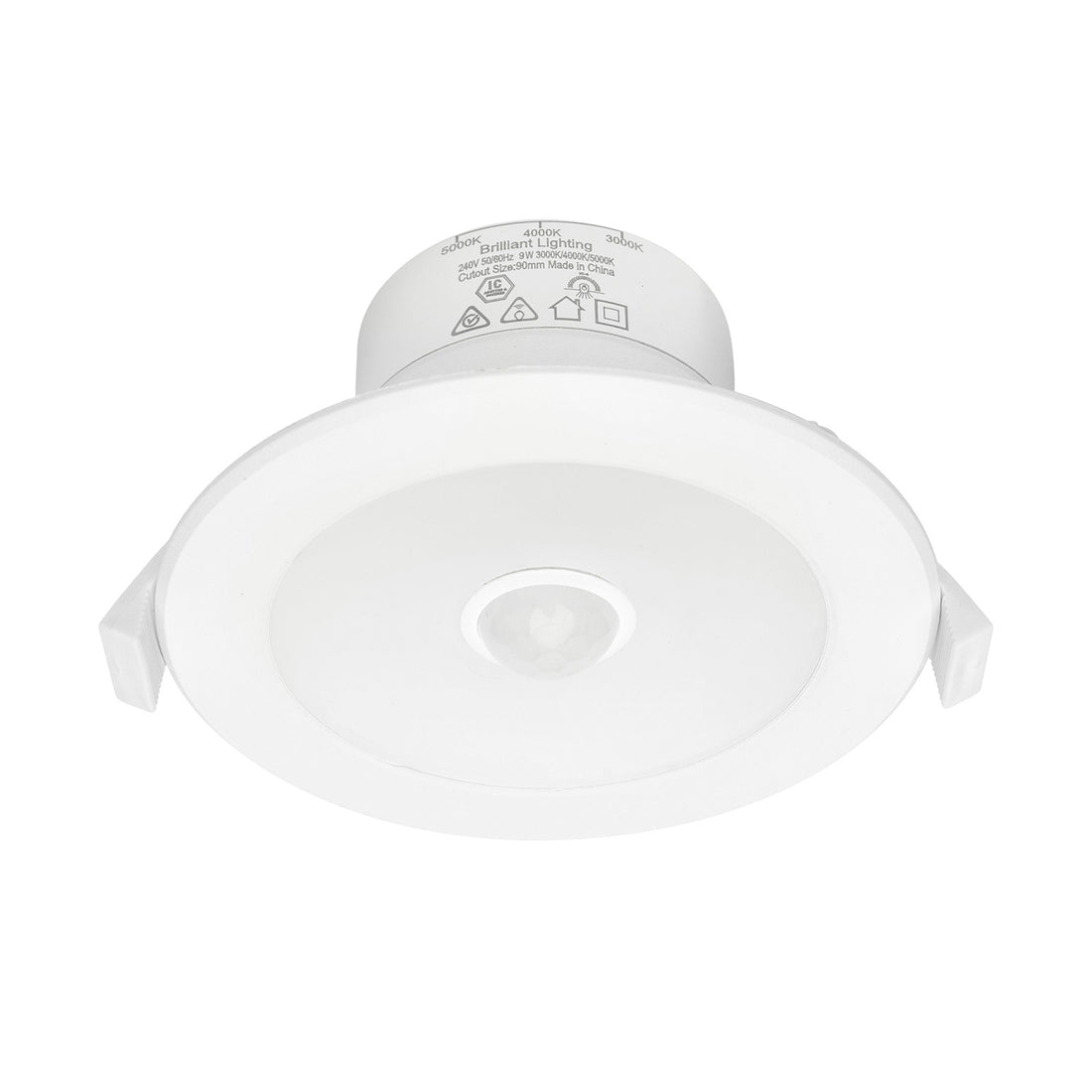 Ceiling light fixture on a white background