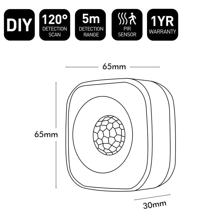 Brilliant White Smart WiFi PIR Sensor Series II