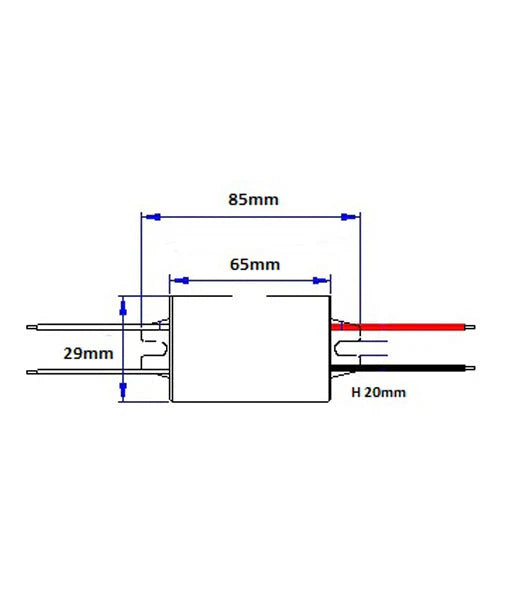 CLA 24V 12W Waterproof Constant Voltage LED Drivers IP67