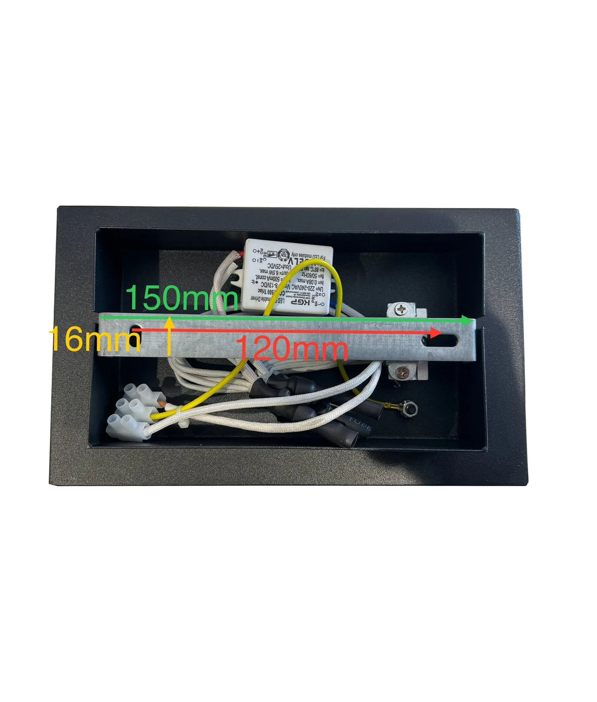 CLA CARDIFF City Series LED Tri-CCT Interior Rectangular Up/Down Dimmable Wall Light