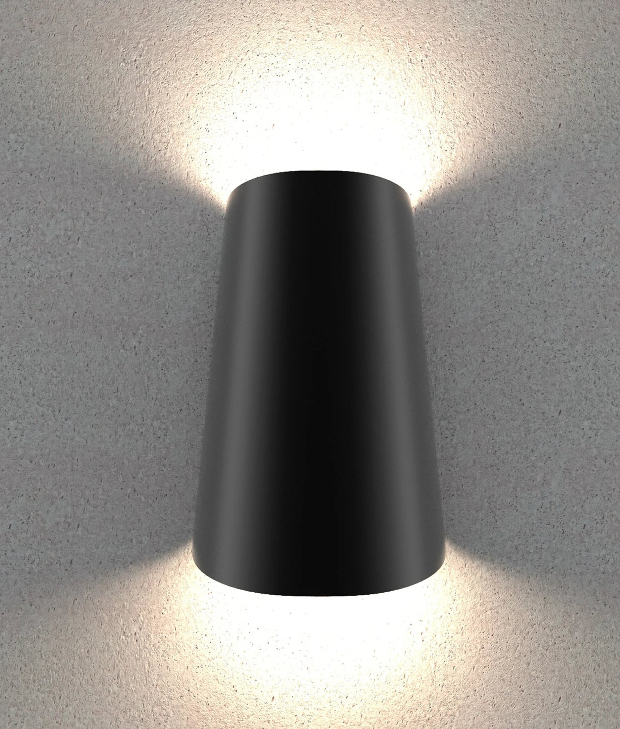 CLA BESTRI LED Tri-CCT Exterior Surface Mounted Cone Up Down Wall Light IP65