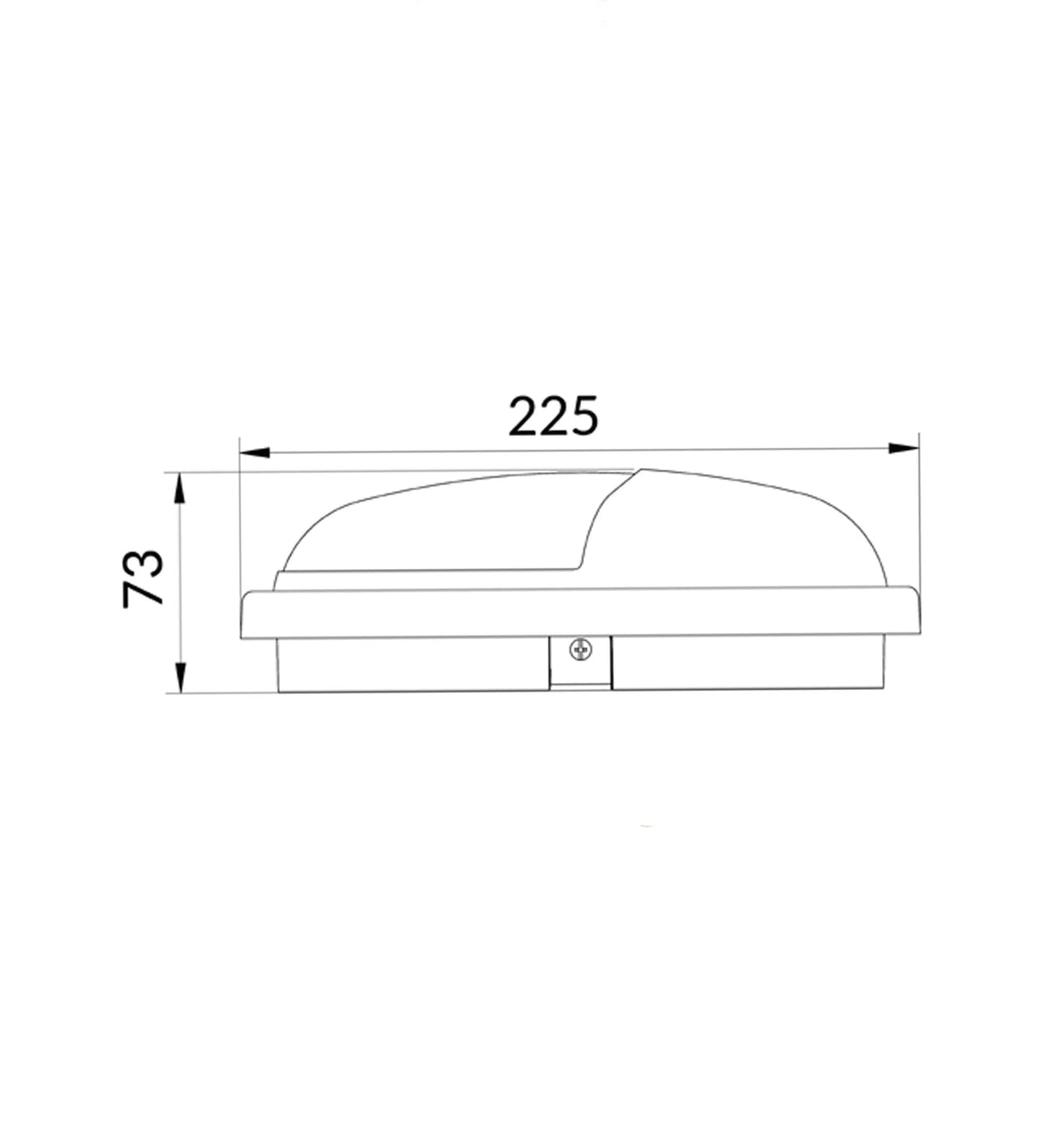 CLA Bulk LED Exterior Eyelid Bulkhead Lights IP65