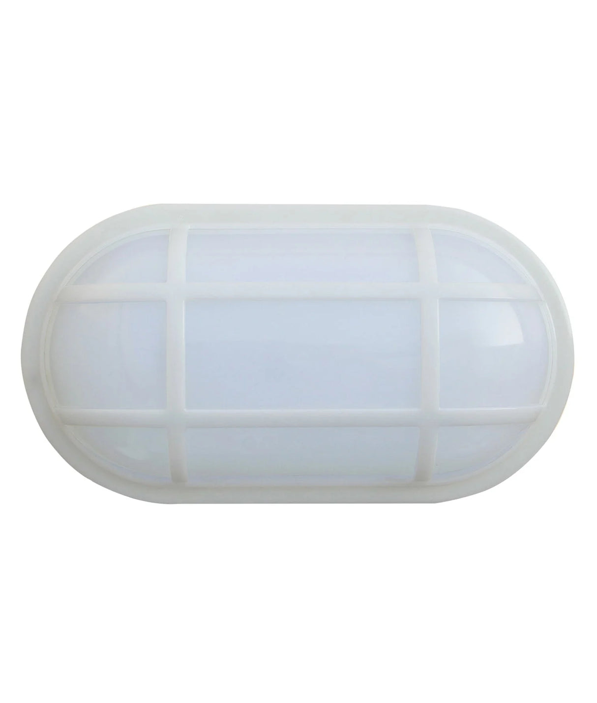 CLA Bulk Oval LED Exterior Bulkhead Lights with Optional Cage IP65