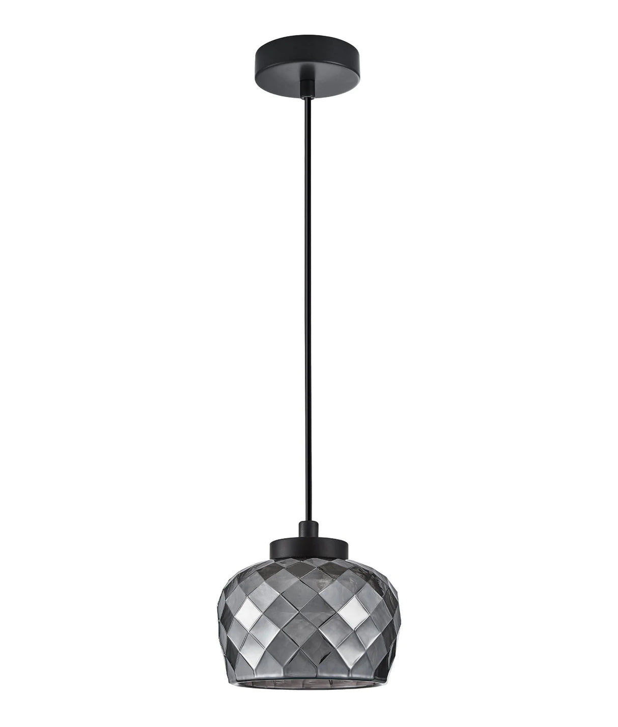 CLA CARAMELLE Interior LED Tri-CCT Glass with Segments Ellipse Pendant Lights
