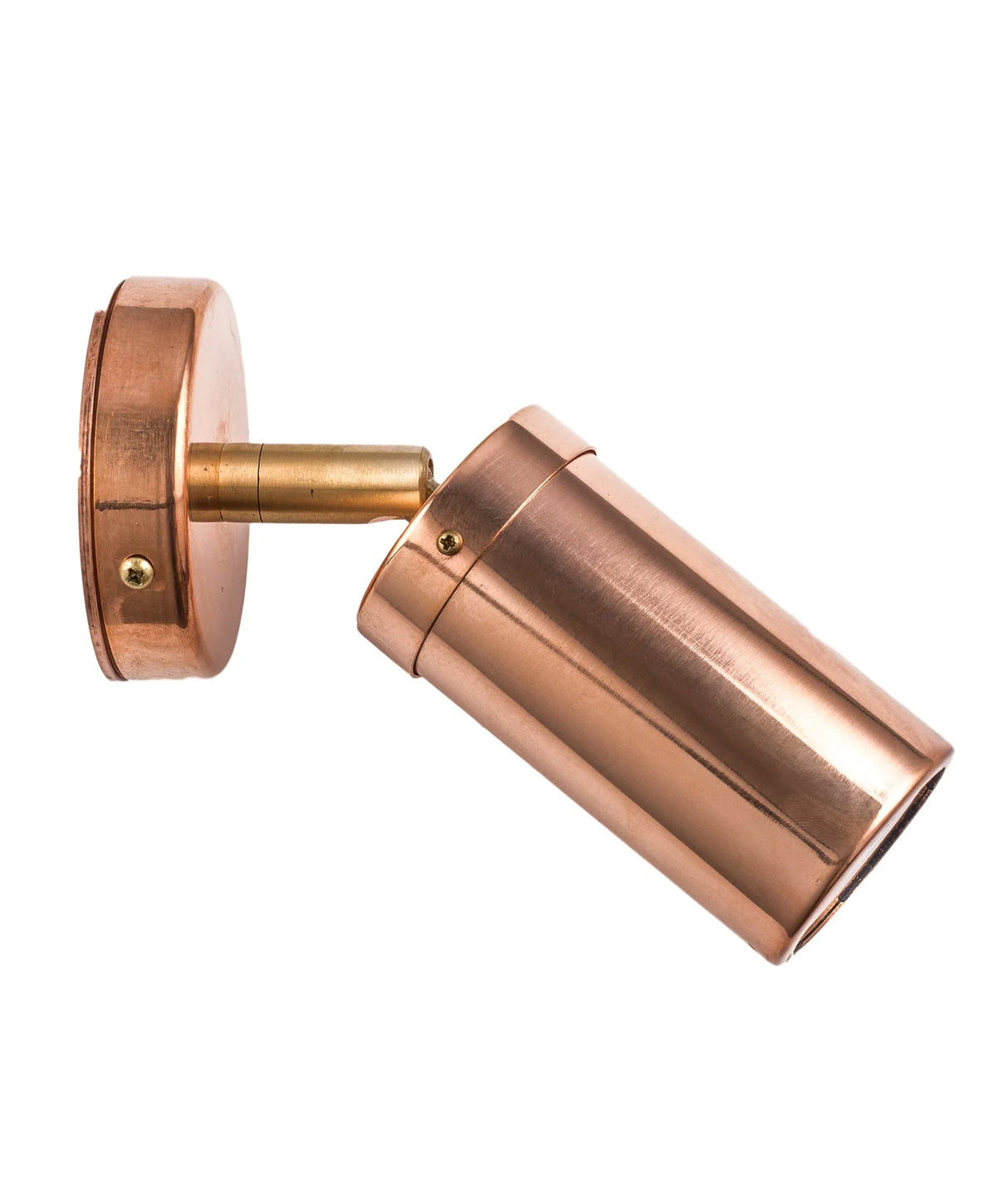 CLA GU10 Exterior Wall Pillar Spot Lights (Light Weight Copper) IP54