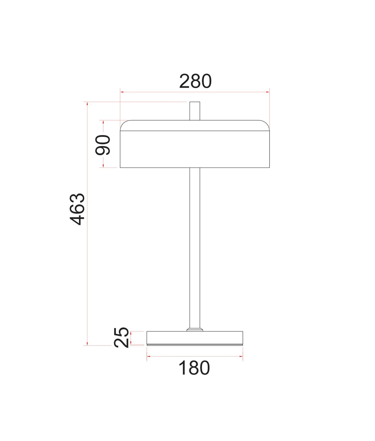 CLA Kello Interior Drum Shade Table Lamps