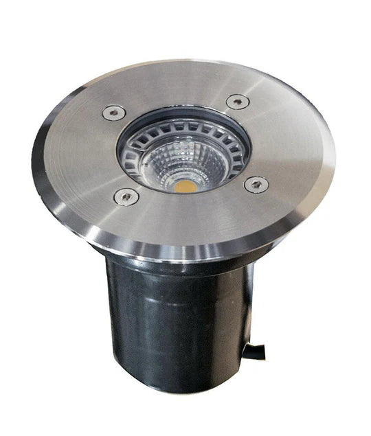 CLA Mr16 Inground Up Light IP67 Round 316 Stainless Steel Faceplate