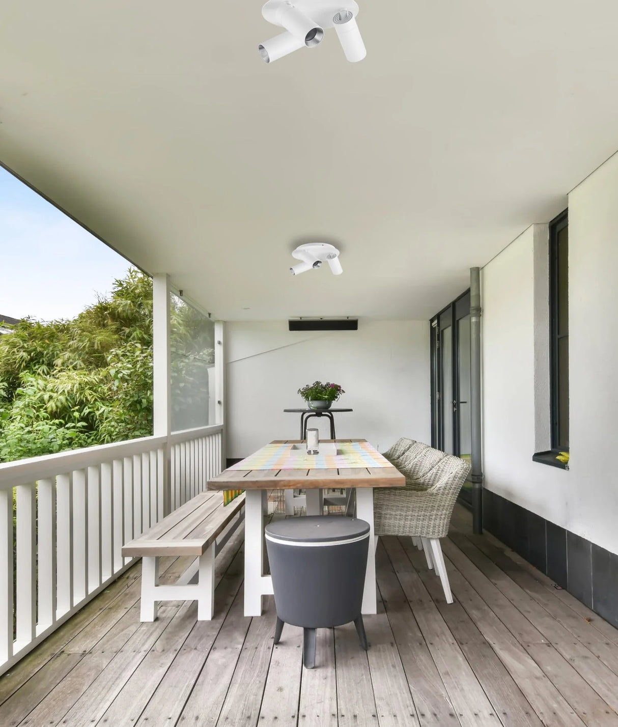 CLA SAKUP Exterior GU10 Adjustable Ceiling Spot Lights IP54