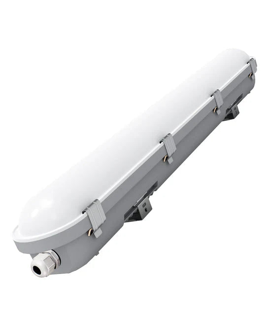CLA Shieldtir Exterior LED Waterproof Dual Power & Tri-CCT Battens IP65 IK08