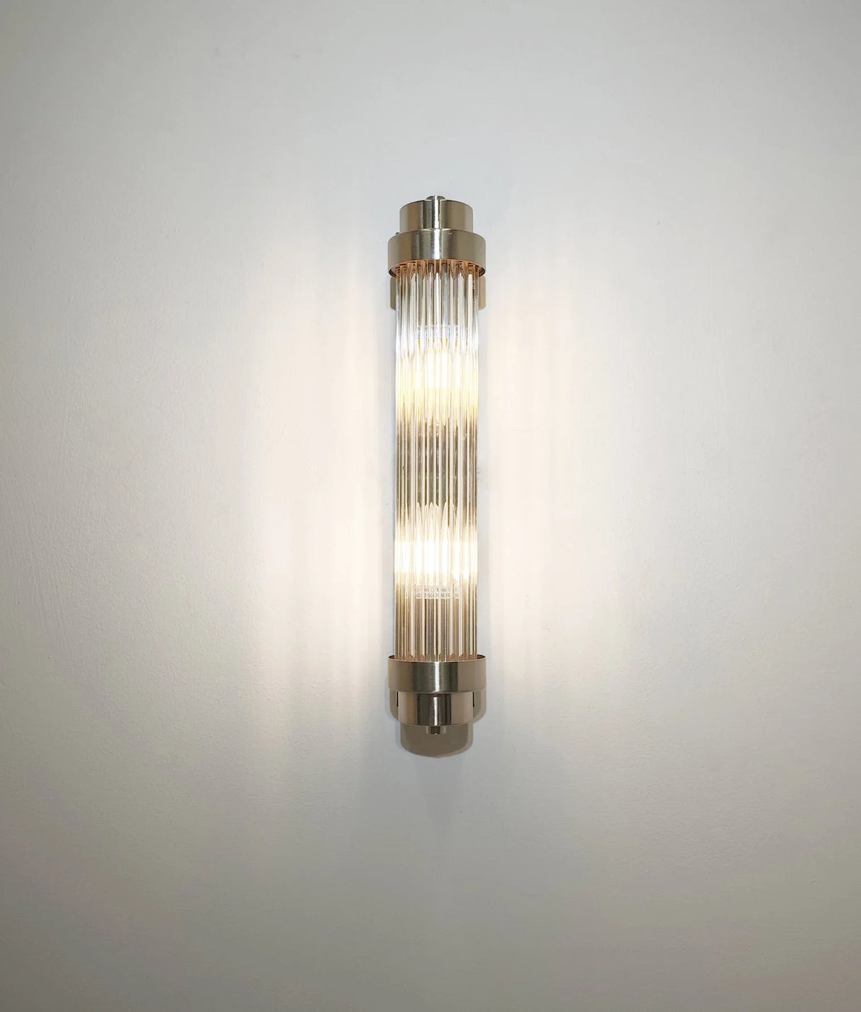 CLA VARILLAS Interior Up/Down Clear Glass Rod Wall Lights