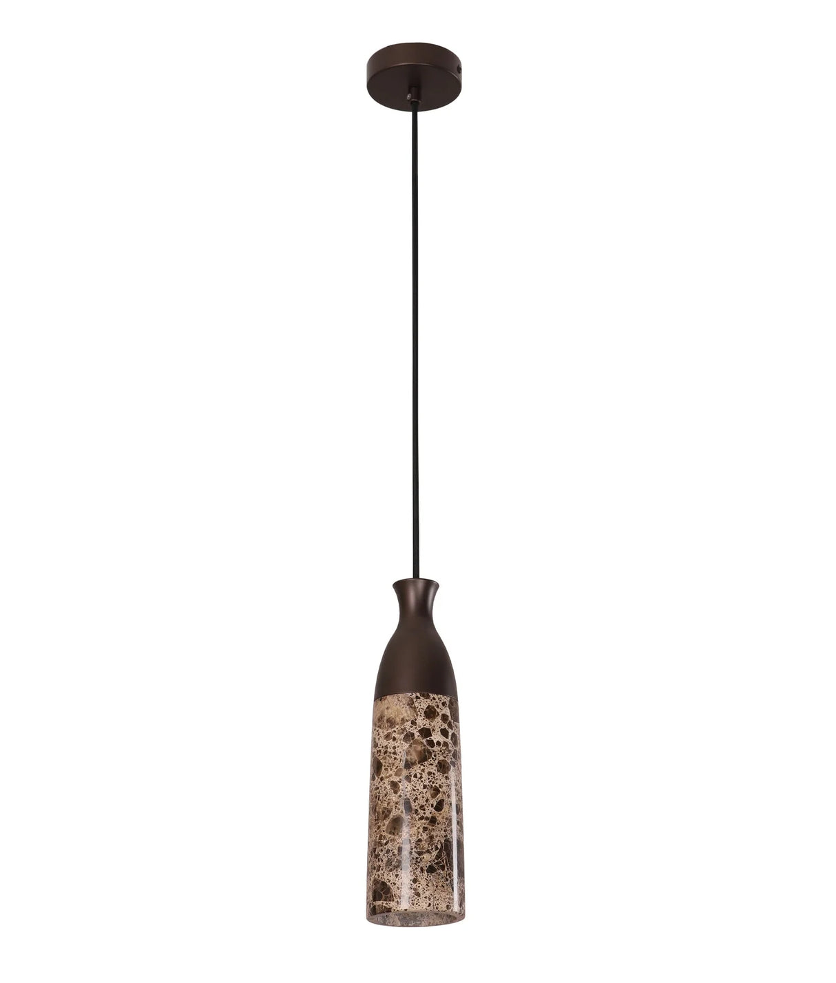 CLA Marmol Interior Marble Cylinder Pendant Lights