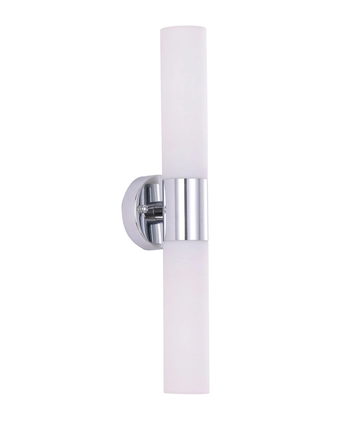 CLA Vara Interior Tubular Up/Down Opal Glass Wall Lights
