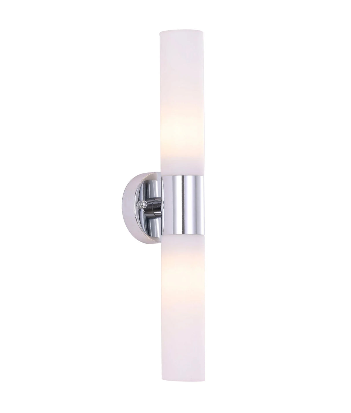CLA Vara Interior Tubular Up/Down Opal Glass Wall Lights
