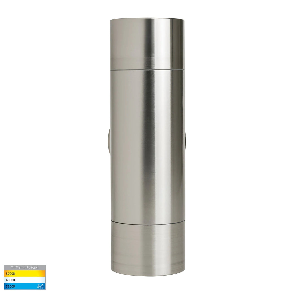 Havit HV1008T - Maxi Tivah 316 Stainless Steel TRI Colour Up & Down Wall Pillar Lights