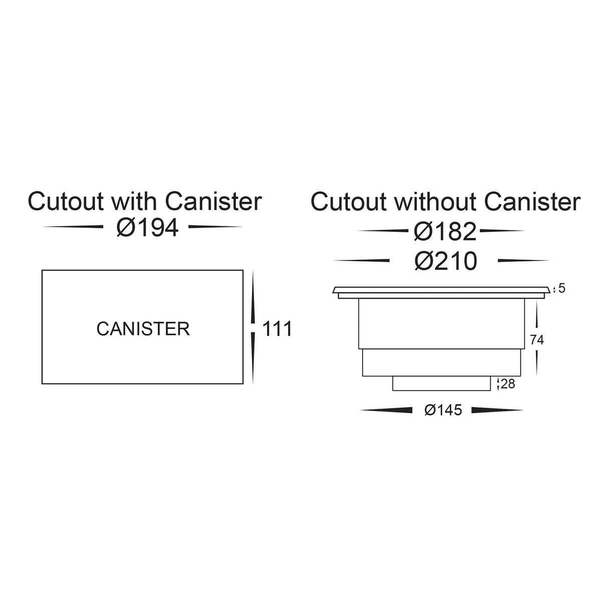 Havit HV1847T Split 316 Stainless Steel 24w LED Inground Light