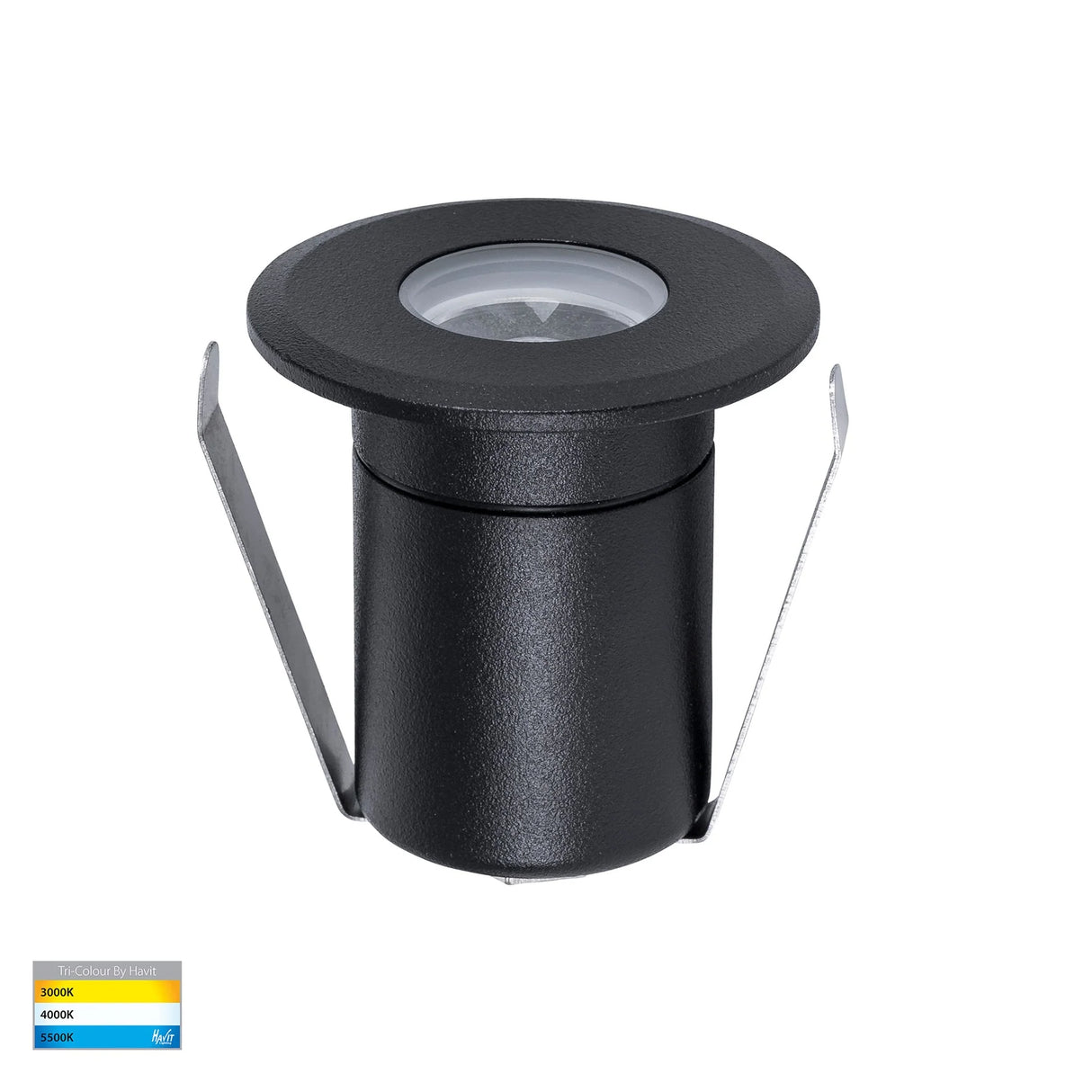 Havit HV2881T 12V Elite Black Aluminium LED Deck or Inground Lights