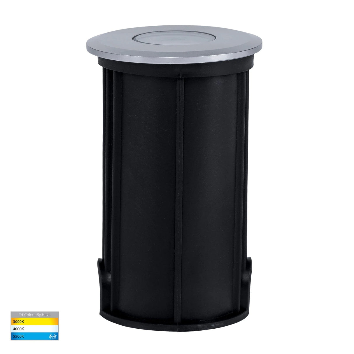 Havit HV2881T 12V Elite Black Aluminium LED Deck or Inground Lights