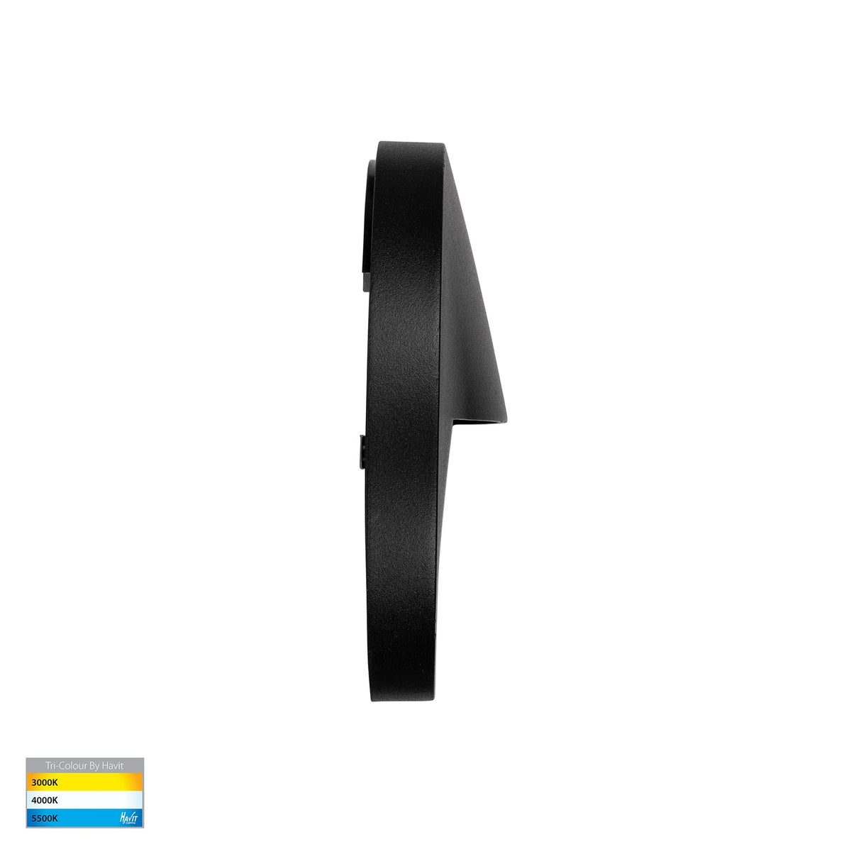 Havit HV3227T-BLK Lisca Aluminium Black Round LED Wall Light