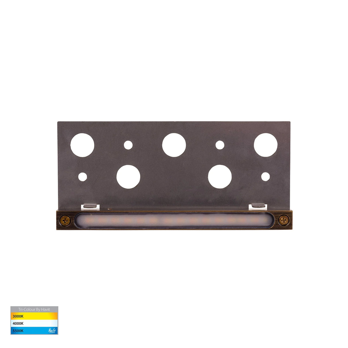 Havit HV3298T Preston Antique Brass LED Coping Light