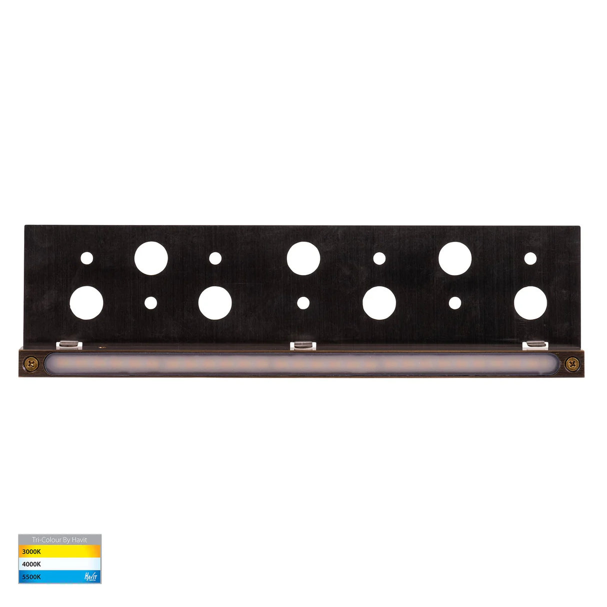 Havit HV3299T Preston Antique Brass LED Coping Light