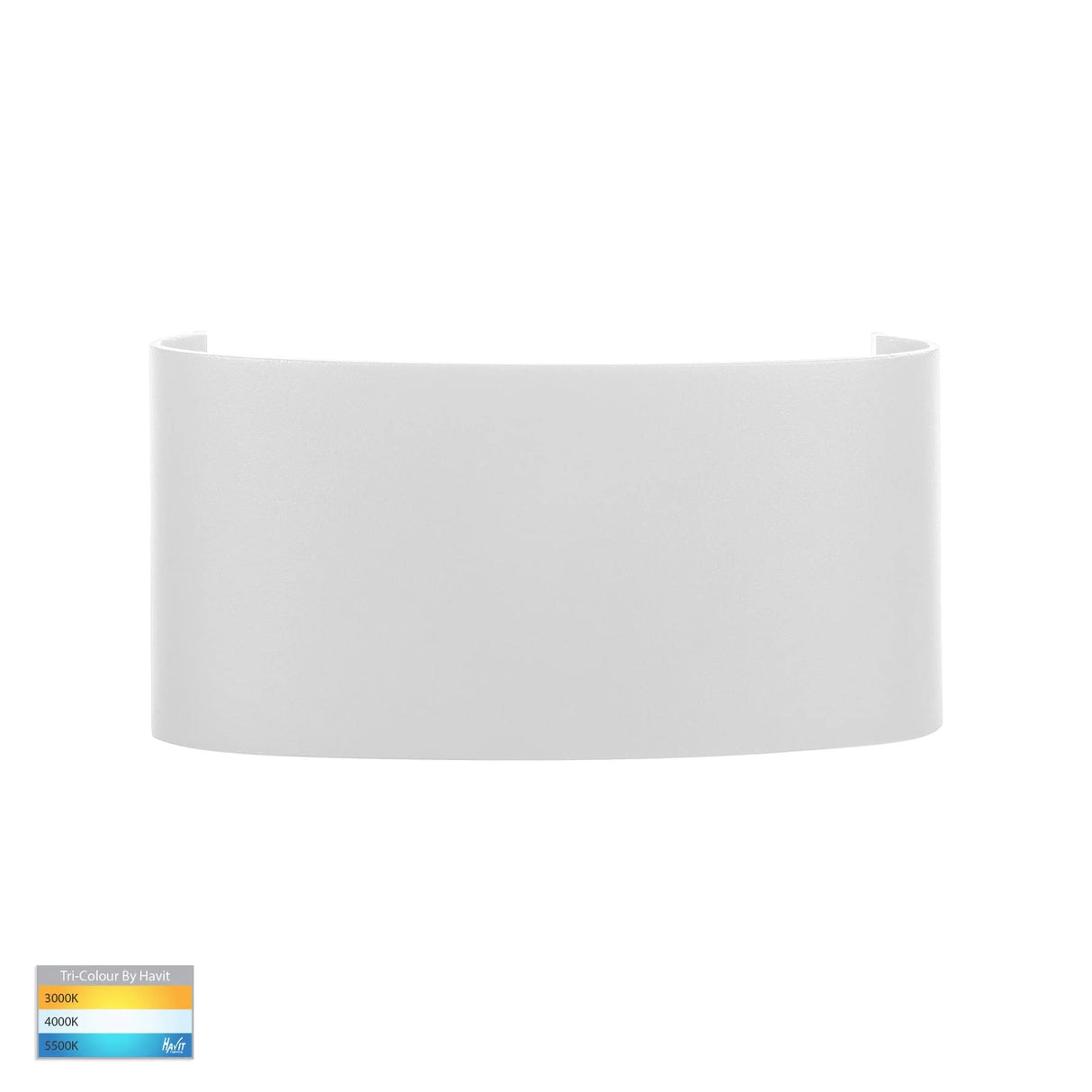 Havit HV3696T-WHT-240V HV3696T-WHT-12V Maro White Up & Down TRI Colour LED Wall Light