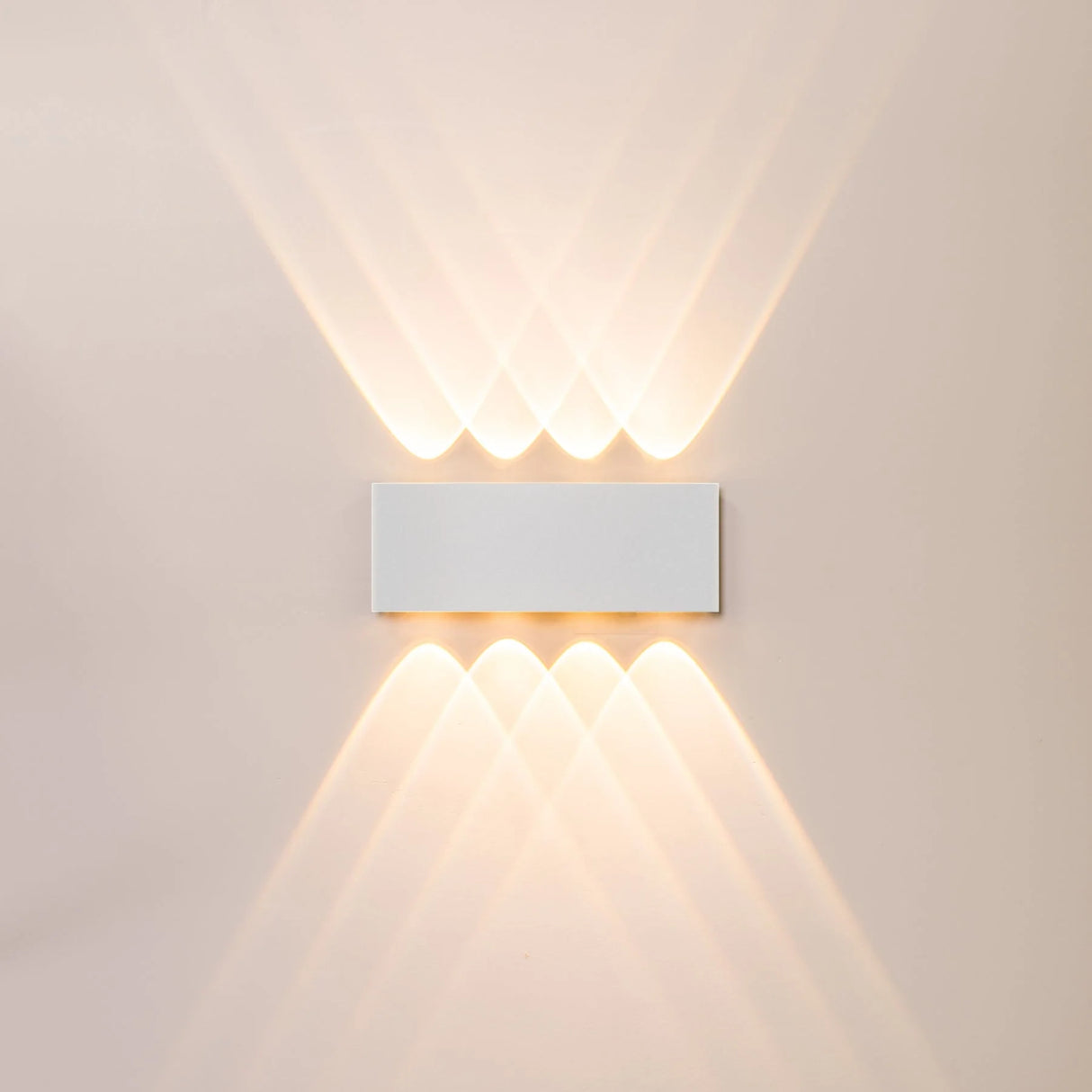 Havit HV3697T-WHT-240V | HV3697T-WHT-12V Maro White Up & Down TRI Colour LED Wall Light