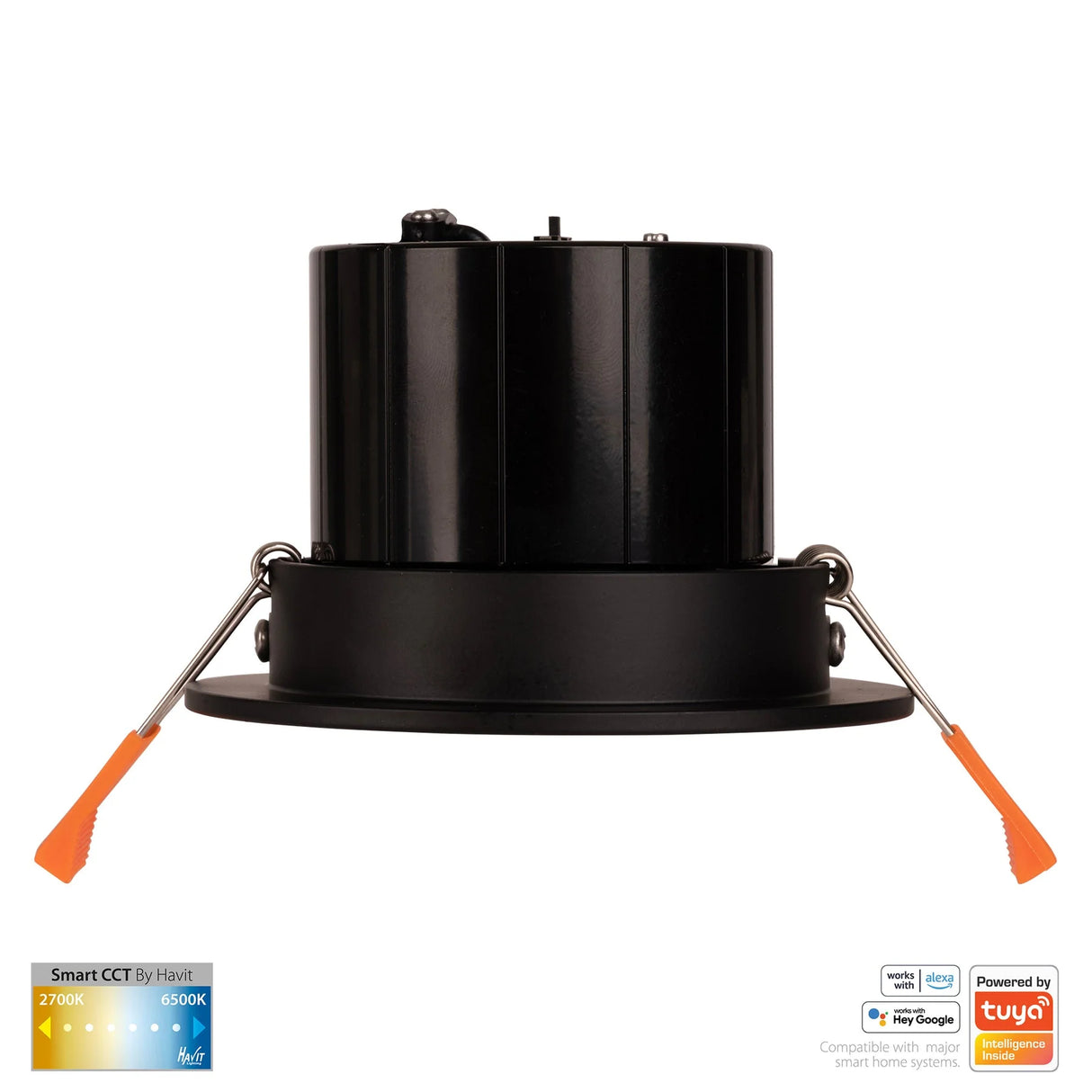 Havit HV5512CCT-BLK Prime Black Tilt CCT WIFI LED Downlight