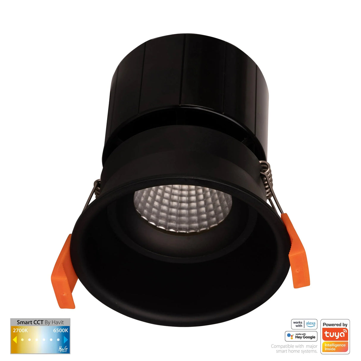 Havit HV5513CCT-BLK Prime Black Fixed Deep CCT WIFI LED Downlight