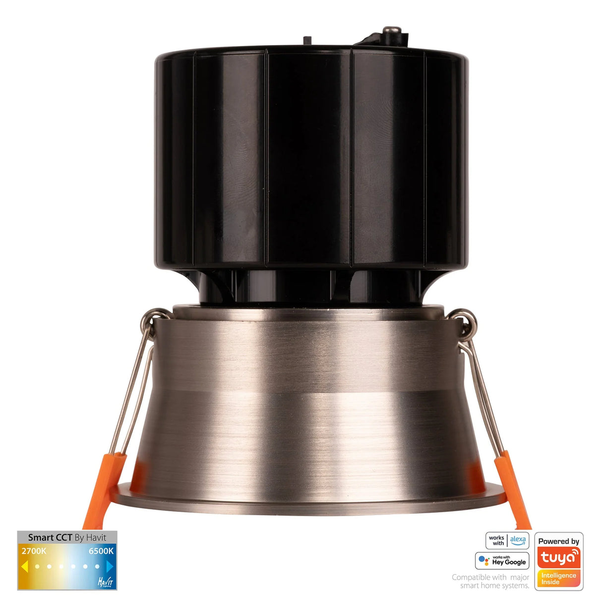 Havit HV5513CCT-NK Prime Nickel Coloured Fixed Deep CCT WIFI LED Downlight